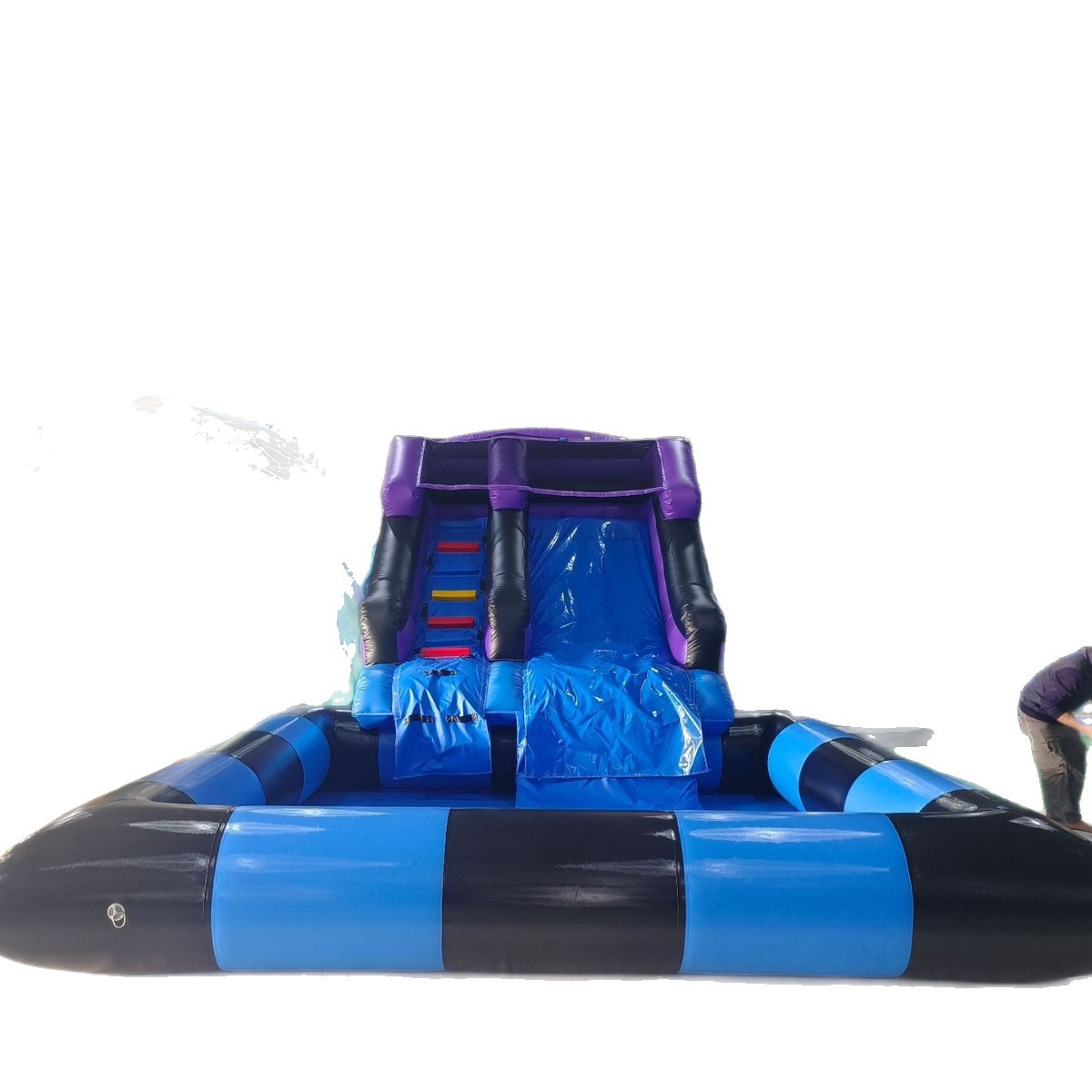 工場直販のカスタマイズ可能なPVC製インフレータブルウォータ - Water Slide Inflatable のレビューと価格