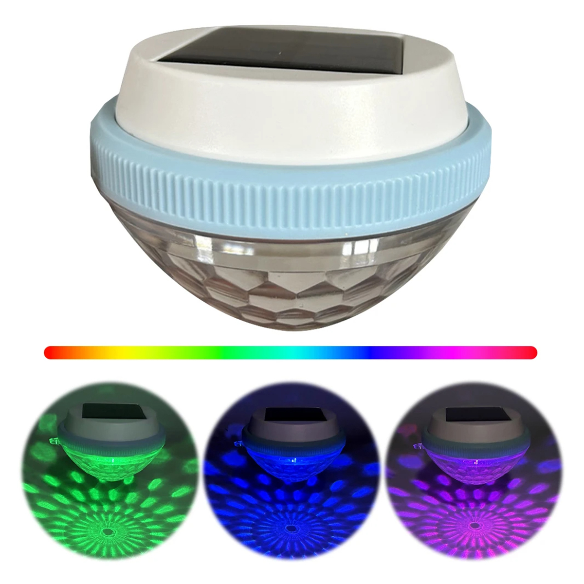 太陽浮動プールライトパネル屋外ランプガーデン装飾的な供給され - Pool Light Solar Rechargeable のレビューと価格