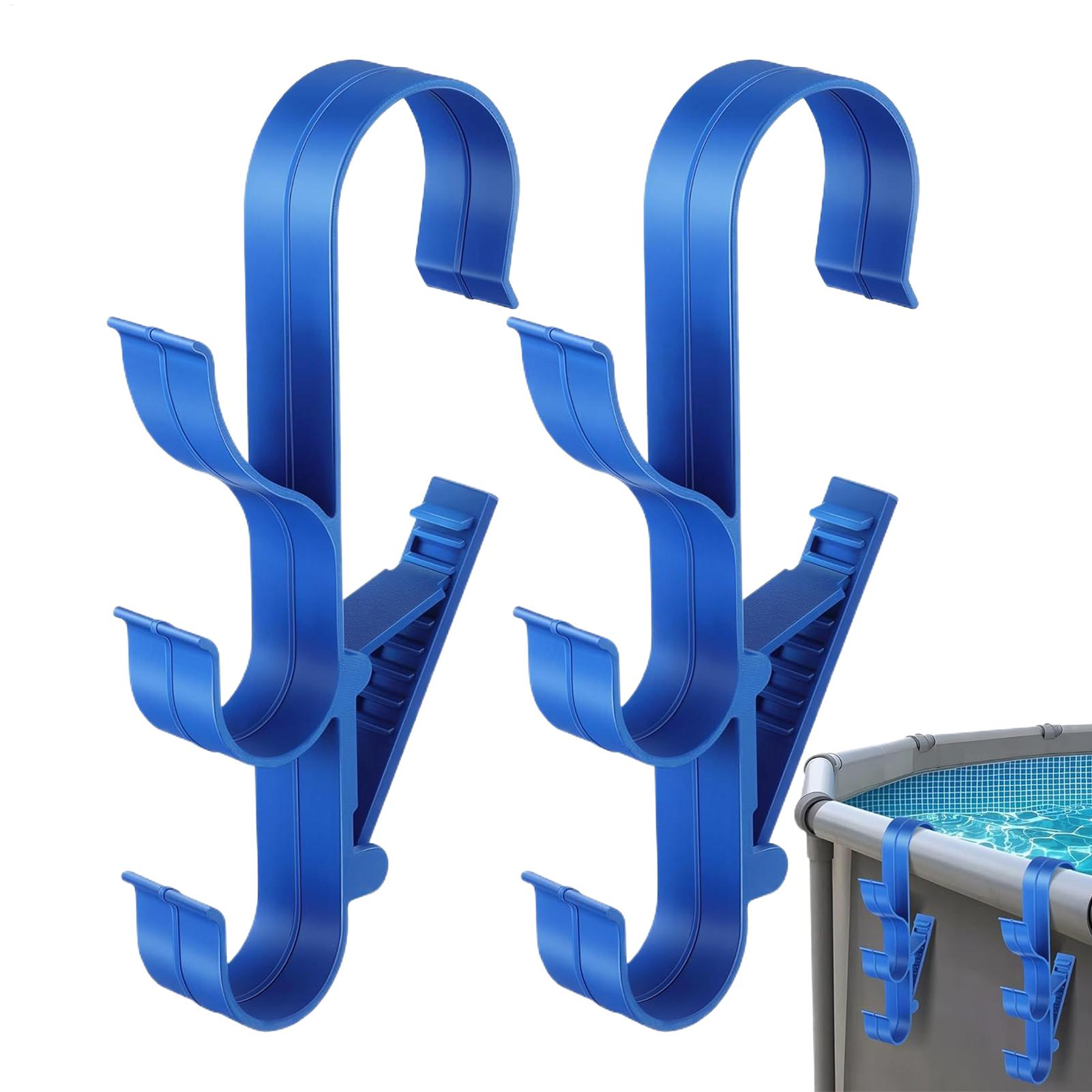 2 個プールサイドプールスキマーネットホルダープラスチックプ - Pool Skimmer Net のレビューと価格