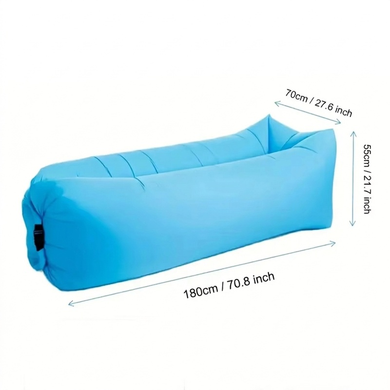 携帯用インフレータブルソファラウンジャー 軽量 防水 エアー - Pool Lounger Inflatable のレビューと価格